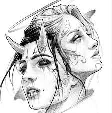 10 Realistic Portrait Drawings Dark Art Drawings Tattoo Art Drawings Portrait Drawing
