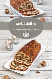 Walnuss Wickelstollen Rezept Christstollen Rezept Stollen Rezept Kaffee Und Kuchen