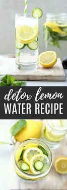There is no need to squeeze the juice from the lemon; Lemon Cucumber Mint Detox Water Delightful Mom Food Simple Healthy