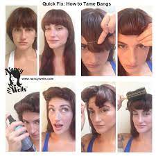Pin By Nancy Wells On Beauty Health How To Curl Bangs Hair Tutorial Hair Beauty