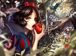 snow white 白雪姫ウェディングのアイデア ダークなディズニープリンセス イラスト