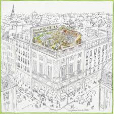 la maison des carres hermes un jardin sur le toit hermes scarf vintage hermes scarf silk accessories