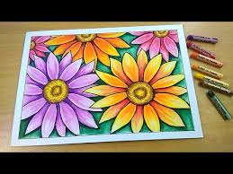 Banyak yg mengalami kesulitan ketika menggunakan crayon, terutama dalam hal kebersihan…ketika kita mewarnai sebuah bidang dengan crayon, lalu tanpa sengaja mengenai tangan, maka warna menjadi kusam / kotor…maka biasanya. Cara Mudah Menggambar Dan Mewarnai Bunga Dengan Crayon Youtube