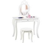 Vicco schminktisch lotos weiß spiegel frisiertisch frisierkommode 4 schubladen. Costway Kinder Schminktisch Frisiertisch Make Up Tisch Mit Hocker Und Spiegel Ab 79 99 Preisvergleich Bei Idealo De