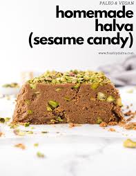 Maybe you would like to learn more about one of these? Homemade Halva Sesame Candy Paleo Vegan Freshly Dafna