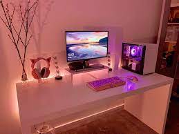 How Much Pink Is Too Much Pink Battlestations Bedroom Setup Gaming Room Setup Room Setup The pale red color taking it's name from the flower of the same name, pink. bedroom setup gaming room setup
