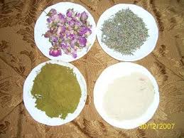 عشبة الزاز للشعر Tableware Plates