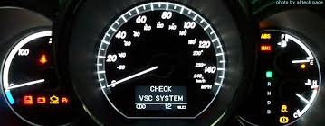 To be sure of the problem you may want to take your vehicle to an auto zone or napa store to have them plug in a code reader to determine the problem. Best Toyota Check Vsc System Toyota