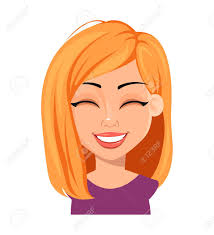 Pngtree provides you with 531,447 free transparent blonde hair cartoon clipart png, vector, clipart images and all of these blonde hair cartoon clipart resources are for free download on pngtree. Facial Expression Of Cute Woman With Blonde Hair Laughing Female Royalty Free Cliparts Vectors And Stock Illustration Image 121814530