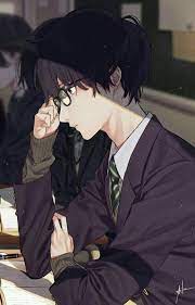 Pin By Jesy Hos On Anime Guy Anime Glasses Boy Anime Guys With Glasses Cute Anime Guys