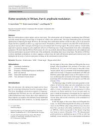 Fly fm is a malaysian national top 40 radio station playing you today's hottest music! Pdf Flutter Sensitivity In Fm Bats Part Ii Amplitude Modulation