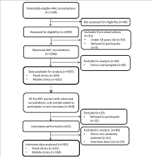 flow chart of study participant recruitment participation