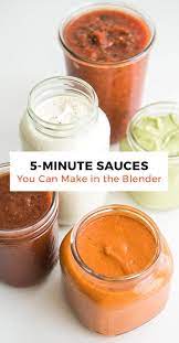 Weeknight Win 5 Minute Blender Sauces Food Processor Recipes Nutribullet Recipes Blendtec Recipes