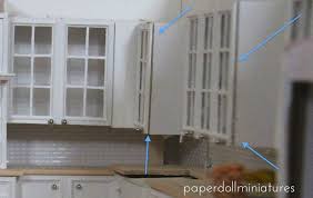 At Last A Requested And Long Promised Post And I Ll Admit It S A Little Longer Then Upper Kitchen Cabinets Dollhouse Kitchen Cabinets Diy Dollhouse Furniture