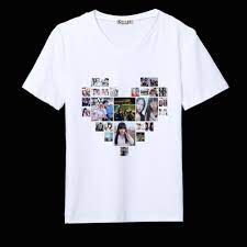 custom made clothes printed photos v neck t shirt diy to custom made custom design class clothing v neck short sleeved t shirt diy class outfit china shopping