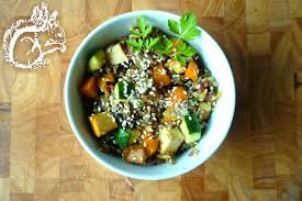 Fried Rice With Veggies And Sesame Rezepte Essen Vegan