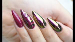 Paznokcie Z Efektem Kameleona Metal Manix Alien Nails Trends