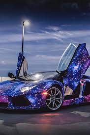 Lamborghini Aventador Galaxy Would Make Neil Degrasse Tyson Blush Coches Chulos Coches Caros Coches Deportivos De Lujo