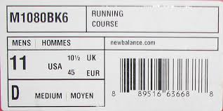 New Balance Shoe Size Chart Solereview