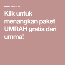 Klik Untuk Menangkan Paket Umrah Gratis Dari Umma Motivasi Secangkir Kopi Undangan