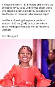 A controversial millionaire pastor has turned himself in to police after south africa issued a warrant of arrest against him for skipping bail and fleeing home to malawi. Tshegohaco Moagi On Twitter Breaking News Self Proclaimed Prophet Shepherd Bushiri S Daughter Israella Bushiri Has Passed Away Enca