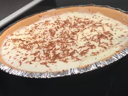 Recette Tarte Au Chocolat Pouding Vanille Sur Croute De Biscuits Graham Recipe Food Desserts Pie