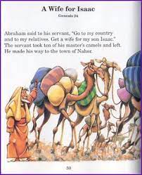 New international version again i tell you, it is and again i say to you, it is easier for a camel to go through the eye of a needle, than for a rich man to enter into the kingdom of god. A Wife For Isaac Story Picture Book To Click And See The Picutes How To Enlarg Kids Korner Bible Stories For Kids Bible Study For Kids Stories For Kids