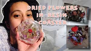 Check spelling or type a new query. Diy Dried Flowers In Resin Coaster Youtube