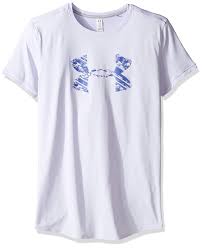 amazon com under armour sunblock short sleeve girls