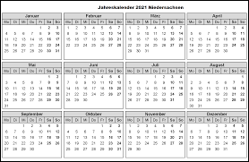 Kalender 2021 niedersachsen din a4 zum ausdrucken. Kostenlos Druckbar Jahreskalender 2021 Niedersachsen Kalender Zum Ausdrucken The Beste Kalender