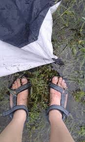 What is the craziest thing that has happened to you while camping that no  one believes?