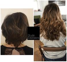 Une coupe courte devant, longue derrière, avec une frange balayée sur le front qui auréole le visage. Extension Sur Des Cheveux Courts Est Ce Possible