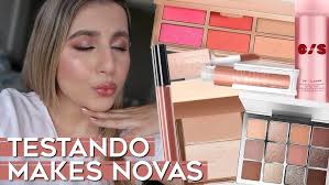 TESTANDO MAKES GRINGAS NOVAS