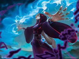 Same character as arcane magic, only bigger better cooler, and more detailed! The Art Of Masters 25 Magic The Gathering