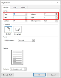 How To Adjust Page Margins In Microsoft Word Three Methods