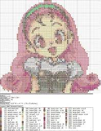 Popuri Xstitch Pattern By Aeiouna On Deviantart Xstitch Patterns Stitch Character Cross Stitch