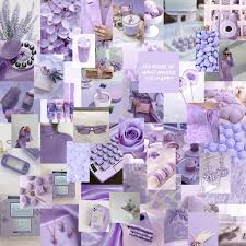 Light purple photo collage kit purple aesthetic vintage | etsy. 100 Pics Lilac Light Purple Violet Pastel Aesthetic Etsy