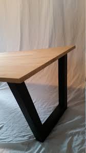 Metal Table Legs Metal Trapezoid Table Legs Metal Legs Etsy Metal Table Legs Metal Table Table Legs