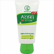 Mentholatum Acnes Medicated Cream Face Wash 130 G With Vitamin C E Japan F S Ebay