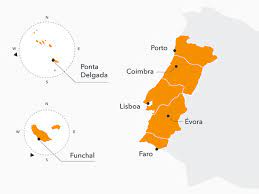 Estas são as principais divisões de portugal entre continente e ilhas, mas existem outras mais específicas, também importantes de se conhecer quando o assunto é turismo em portugal. Os Novos Mapas De Portugal E Da Europa Portugal Sapo Viagens