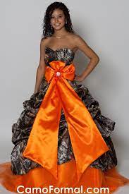 This Is The Dress Chris Wants Me To Wear For Our Wedding Camo Wedding Dresses Pink Camo Wedding Dress Orange Prom Dresses