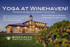 Yoga at Winehaven!