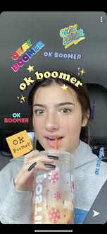 Charli Damelio In 2020 Ok Boomer Dunkin Laughing Pictures