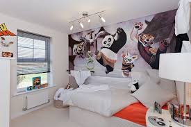 Kung Fu Panda Wall Art Alongside A Basic Room Decor Bedroom Themes Bedroom Decor Room