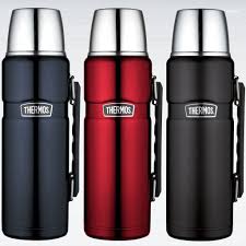 A thermos flask is a device where all the three modes of transfer of heat are applied. Thermos Stainless King Stainless Steel Vacuum Flask With Handle 1 2l Ebay