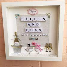 A Personal Favourite From My Etsy Shop Https Www Etsy Com Uk Listing 522224305 Personalised Weddin Personalized Wedding Gifts Wedding Frame Gift Frame Crafts