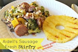 Find inspiration for your next culinary adventure here. Freshly Completed Aidells Sausage Fresh Stir Fry W Freshly Grilled Pineap Chicken Sausage Recipes Recipes With Pineapple Bacon Sausage Aidells Sausage Recipe