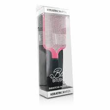 Actual product packaging and materials may contain more and/or different information than that shown on our web site. Keratin Complex Bling Rhinestone Paddle Brush Pink 1pc 1pc Food 4 Less