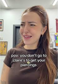 Lola's Double Piercing Experience at Home Depot