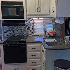 Keeping your rv kitchen neat & tidy is a no brainer with our rv cabinet & storage essentials. What S In Our Rv Kitchen Cabinets Ardent Camper